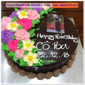 Bánh Sinh Nhật In Hình Ảnh - H300